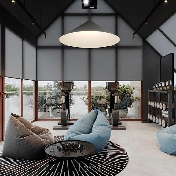 Home gym, photo by flooring clarity