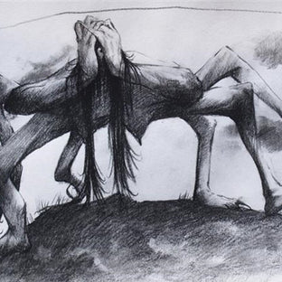 “Shame Faced Crab” by UGallery artist Drew McSherry