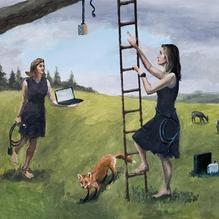 “Installation” by UGallery artist Michael Wedge