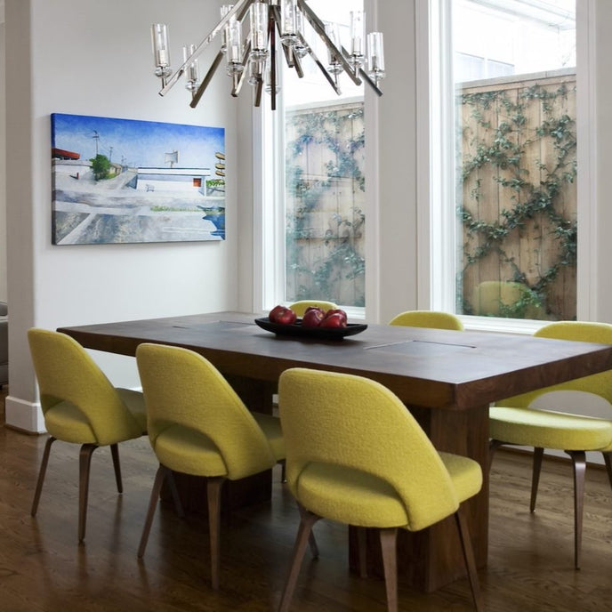 UGallery painting in actual client home