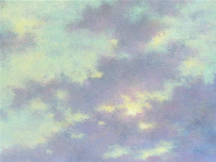 Break in the Clouds by Gail Greene |   Closeup View of Artwork