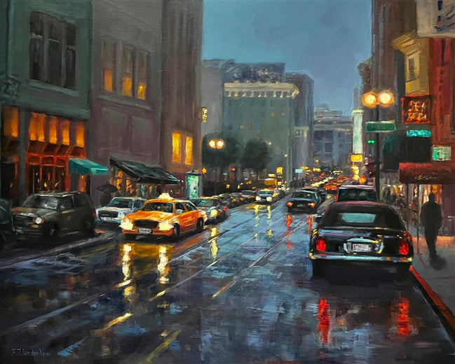 Evening Rain by Faye Vander Veer |  Artwork Main Image