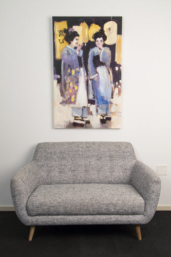 Joy by Mary Pratt |  Side View of Artwork