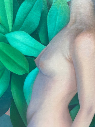 Presence by Agnieszka Potrzebnicka |   Closeup View of Artwork