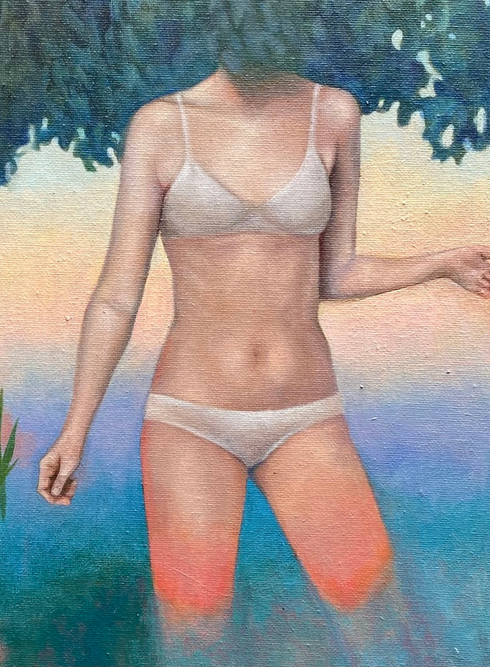 The Remembering Body by Agnieszka Potrzebnicka |  Closeup View of Artwork