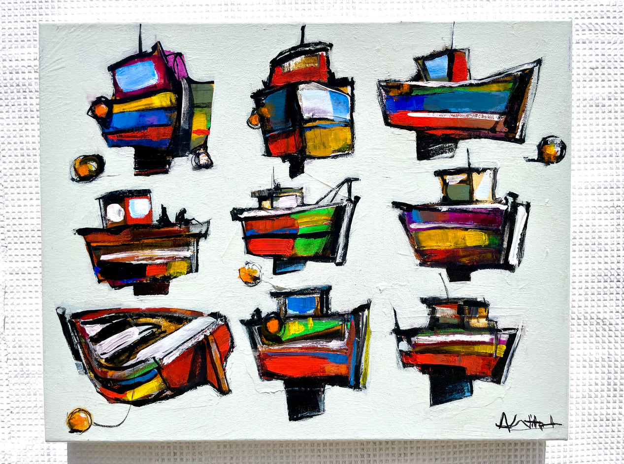 Small Boats, Big Stories by Allen Wittert |  Context View of Artwork