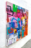 Original art for sale at UGallery.com | Exuberjoy by Allen Wittert | $4,800 | acrylic painting | 44' h x 48' w | thumbnail 2