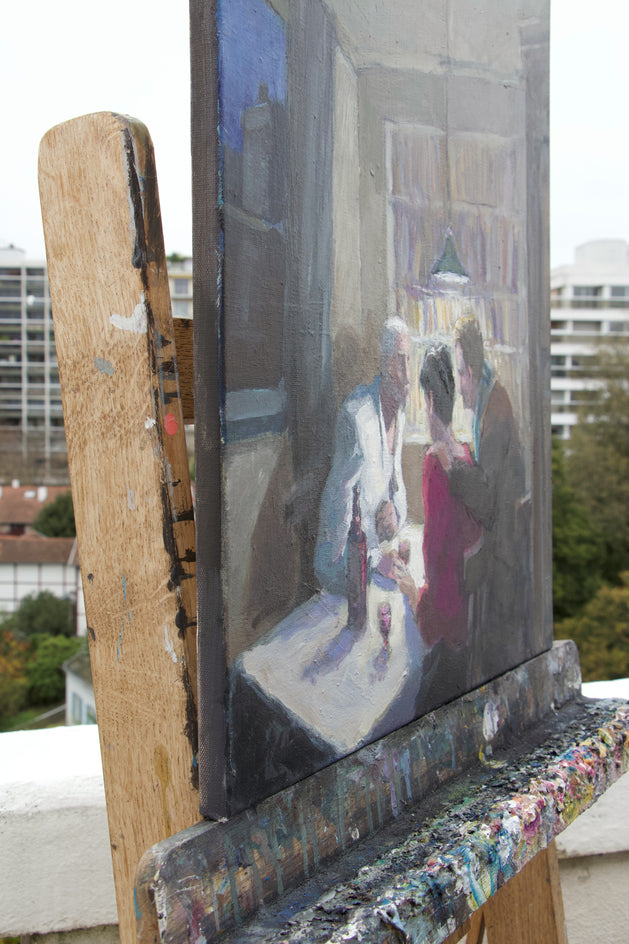 Bel Ami by Bertrand Girard |  Side View of Artwork