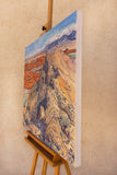 Original art for sale at UGallery.com | Uplift by Crystal DiPietro | $3,075 | mixed media artwork | 32' h x 36' w | thumbnail 2
