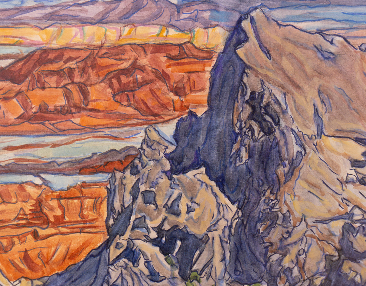 Uplift by Crystal DiPietro |  Closeup View of Artwork