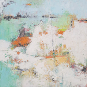 oil painting by Dorothy Gaziano titled Cloud Cover on an Otherwise Sunny Day