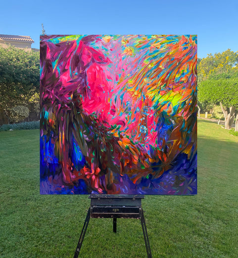 Bursting Paradise by Dowa Hattem |  Context View of Artwork