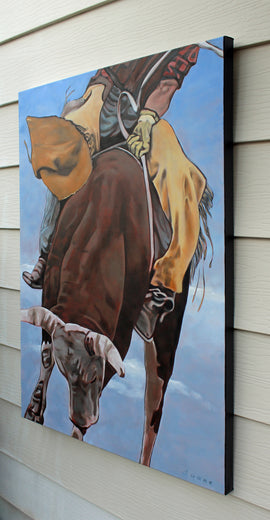 Attached by Duane Brown |  Side View of Artwork