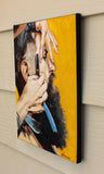 Original art for sale at UGallery.com | Yellowbeard by Duane Brown | $1,400 | oil painting | 14' h x 11' w | thumbnail 2