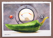 Original art for sale at UGallery.com | Tolerance for Flavor by Dwight Smith | $350 | watercolor painting | 5.75' h x 8.25' w | thumbnail 3
