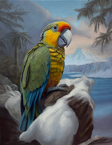 oil painting by Eric Vanasse titled My Love