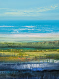 Original art for sale at UGallery.com | Water Wonder Land by George Peebles | $3,800 | oil painting | 36' h x 36' w | thumbnail 4