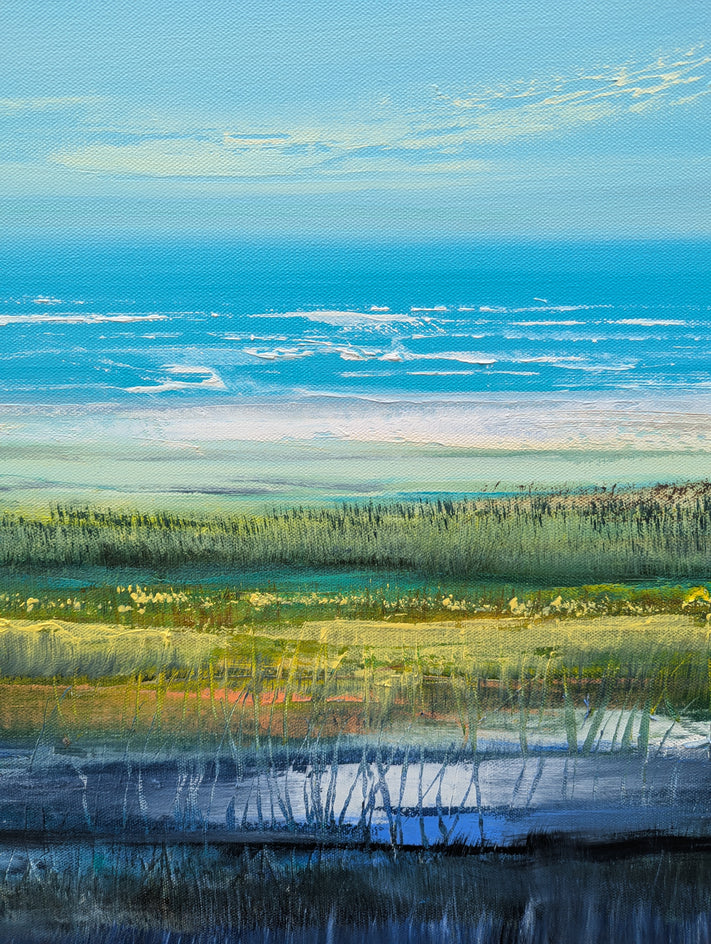 Water Wonder Land by George Peebles |  Closeup View of Artwork