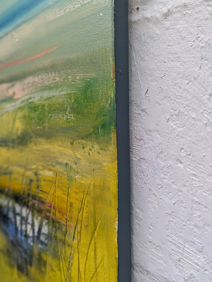 West Wind by George Peebles |  Side View of Artwork