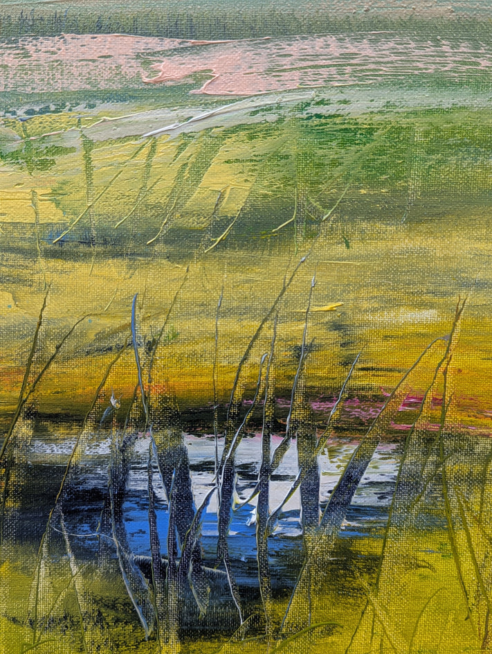 West Wind by George Peebles |  Closeup View of Artwork