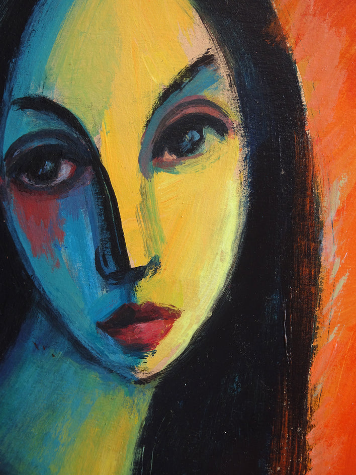 Yellow Languor by Guillermo Martà Ceballos |  Closeup View of Artwork