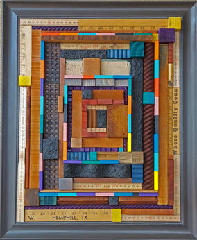 Original art for sale at UGallery.com | Exposed/Hidden by Heather Patterson | $1,325 | mixed media artwork | 22.75' h x 18.75' w