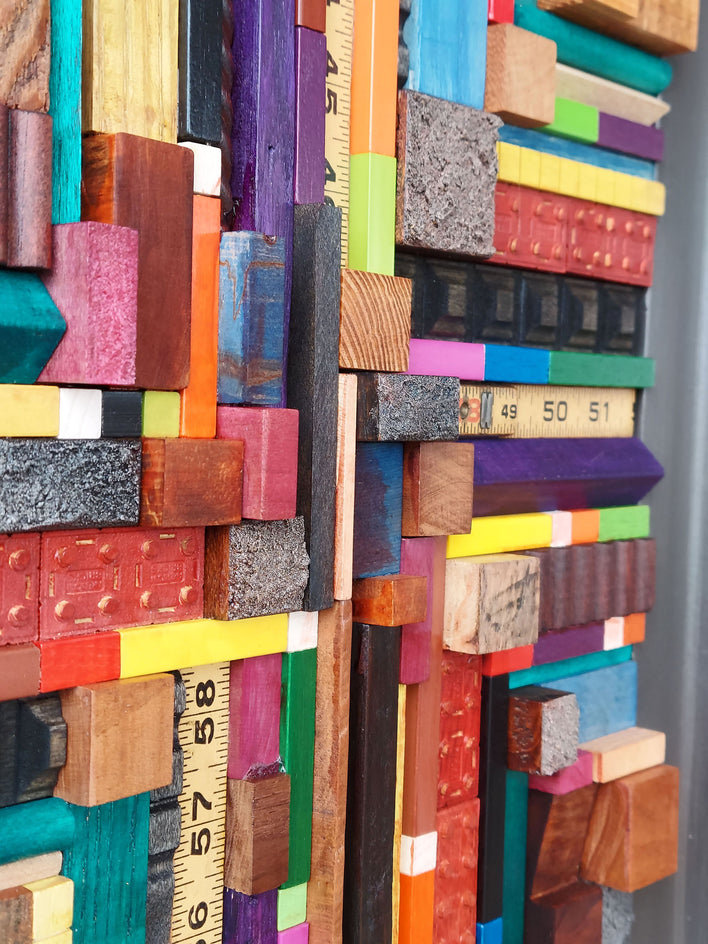 Forward/Back by Heather Patterson |  Closeup View of Artwork