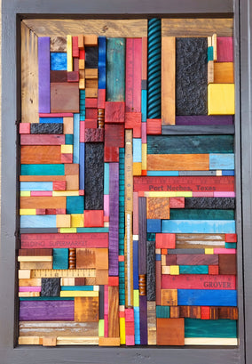 Original art for sale at UGallery.com | Heart/Mind by Heather Patterson | $1,325 | mixed media artwork | 26.25' h x 18.25' w