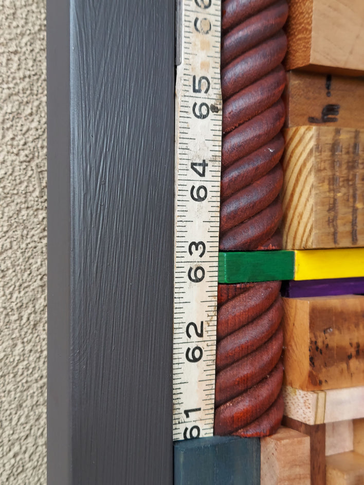 Over/Under by Heather Patterson |  Side View of Artwork