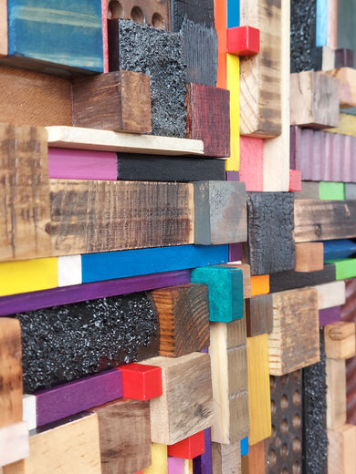 Over/Under by Heather Patterson |   Closeup View of Artwork