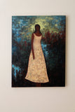 Original art for sale at UGallery.com | The Quiet Forest by Naoko Paluszak | $1,100 | oil painting | 24' h x 18' w | thumbnail 3
