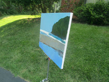 Original art for sale at UGallery.com | Sandbar, Hawaii by Janet Dyer | $800 | acrylic painting | 16' h x 20' w | thumbnail 2