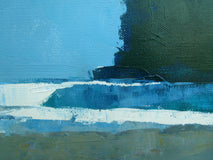 Original art for sale at UGallery.com | Sandbar, Hawaii by Janet Dyer | $800 | acrylic painting | 16' h x 20' w | thumbnail 4