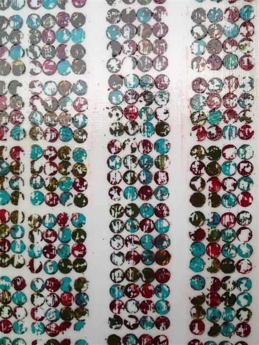 RGB by Jason Astorquia |  Closeup View of Artwork