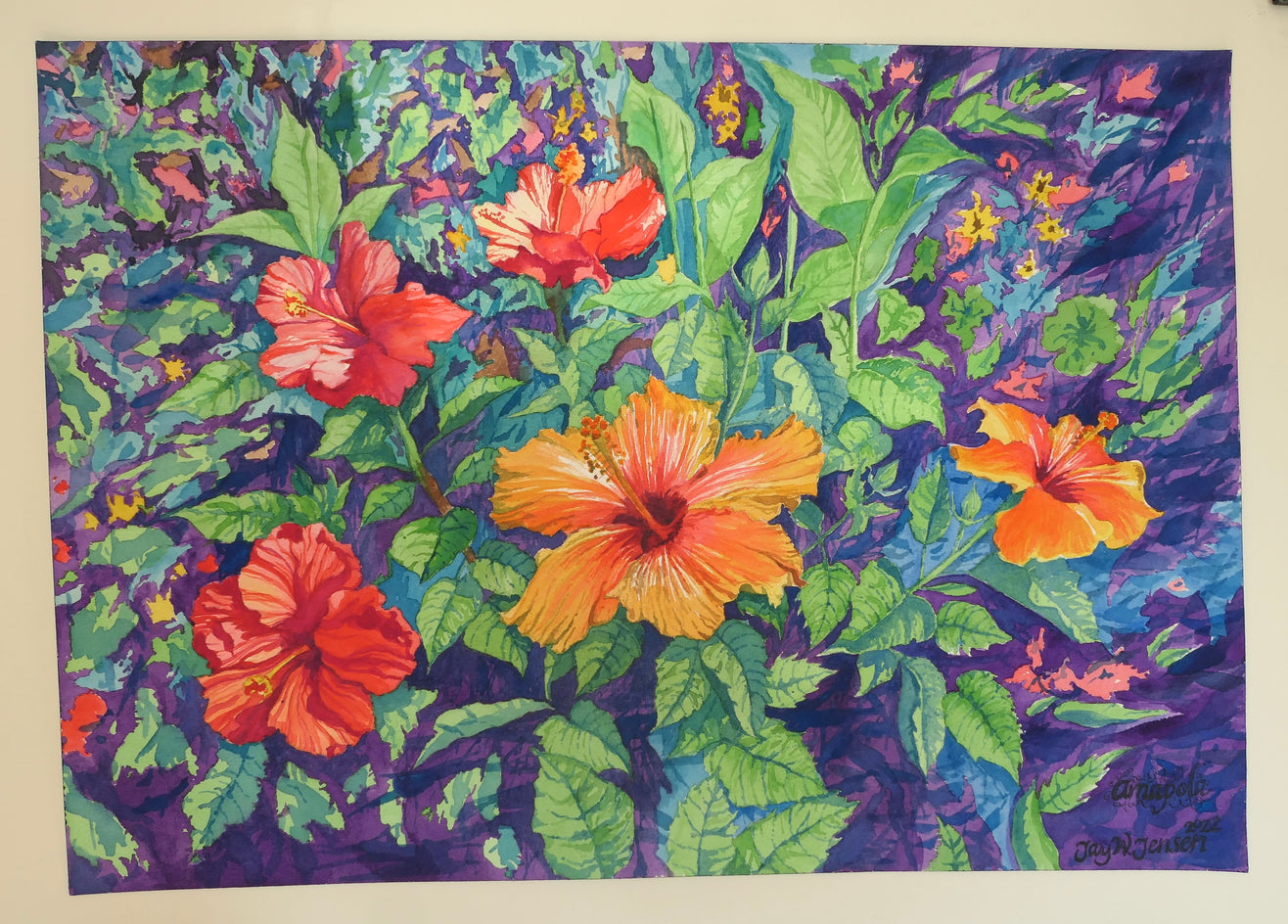 Flower Power Revisited by Jay Jensen |  Context View of Artwork