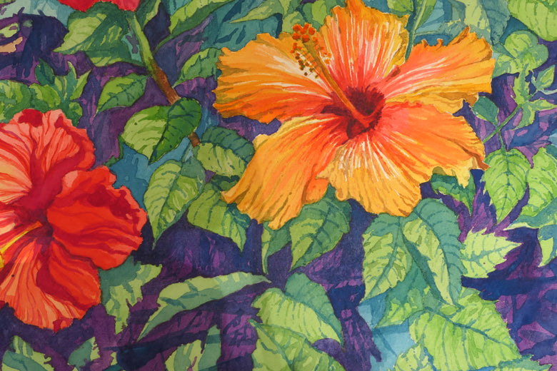 Flower Power Revisited by Jay Jensen |   Closeup View of Artwork