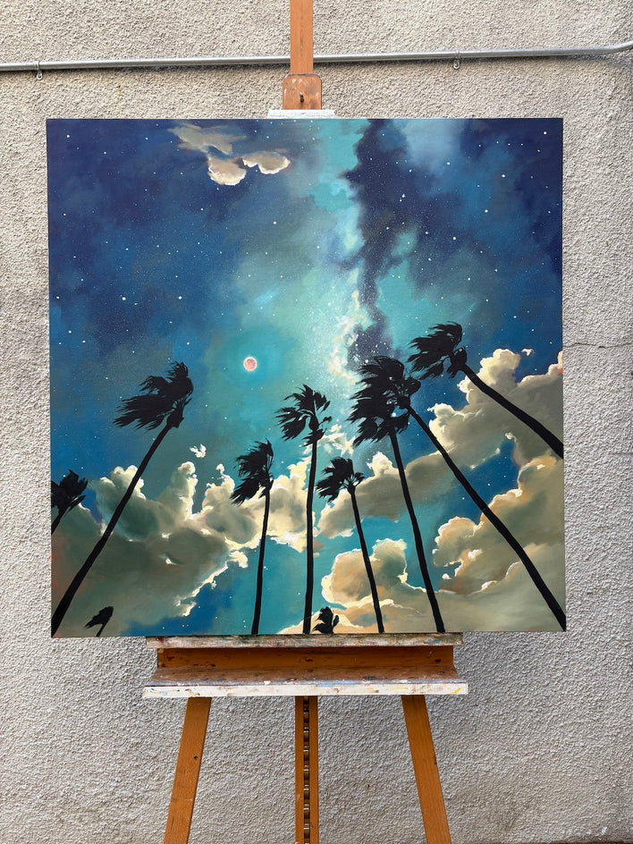 Blood Moon by Jesse Aldana |  Context View of Artwork