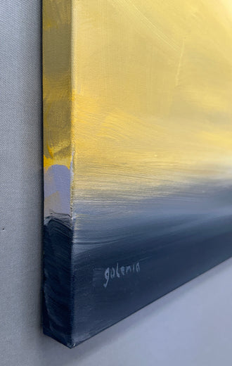 Over the Gulf by JoAnn Golenia |  Side View of Artwork