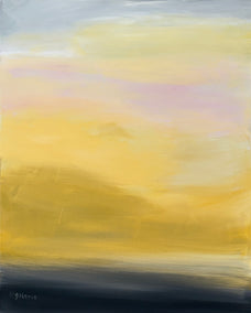 acrylic painting by JoAnn Golenia titled Over the Gulf