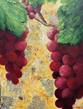 Original art for sale at UGallery.com | Pinot Noir by Jodi Dann | $1,125 | mixed media artwork | 30' h x 24' w