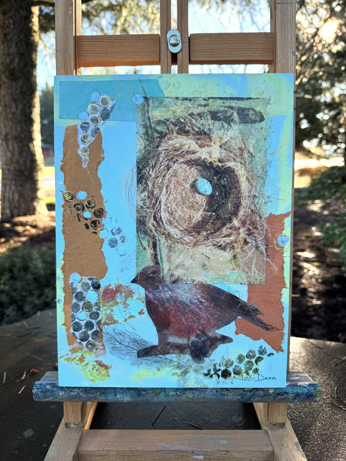 Protecting by Jodi Dann |  Context View of Artwork