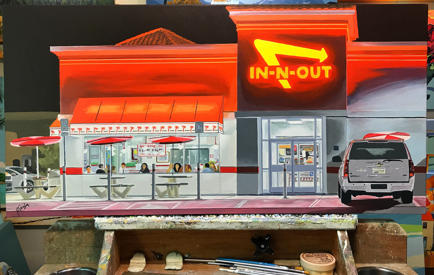 Night Cravings by John Jaster |  Context View of Artwork