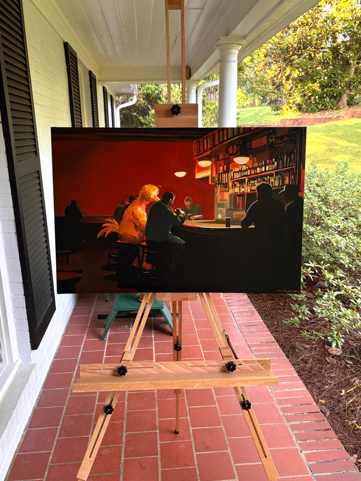 Sunny Night by Keith Thomson |  Context View of Artwork