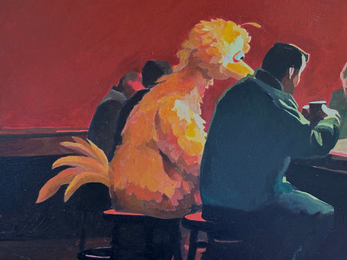 Sunny Night by Keith Thomson |   Closeup View of Artwork