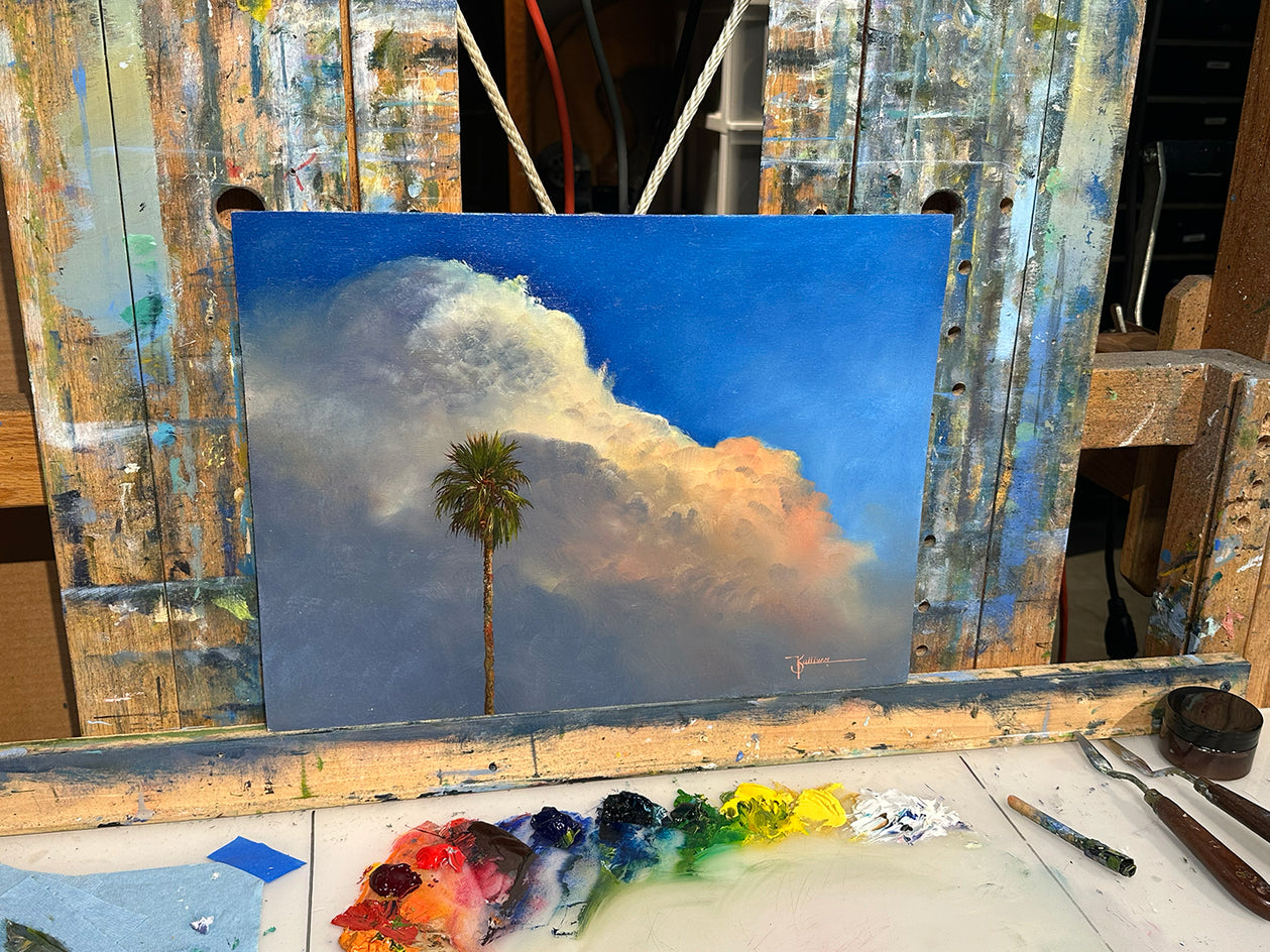 Tall Palm by Kent Sullivan |  Context View of Artwork