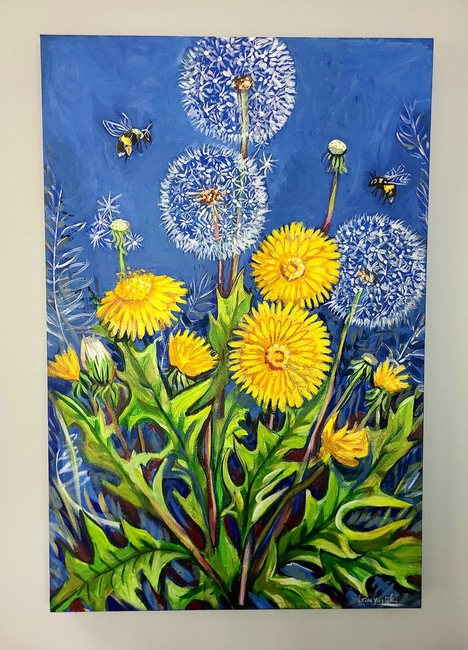 Dandelions by Kira Yustak |  Context View of Artwork
