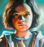 Original art for sale at UGallery.com | Good Girls by Kristen Brown | $450 | oil painting | 10' h x 10' w | thumbnail 4