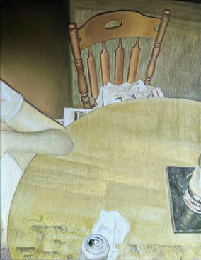 Original art for sale at UGallery.com | Quiet Corners by Kristen Brown | $675 | oil painting | 14' h x 11' w
