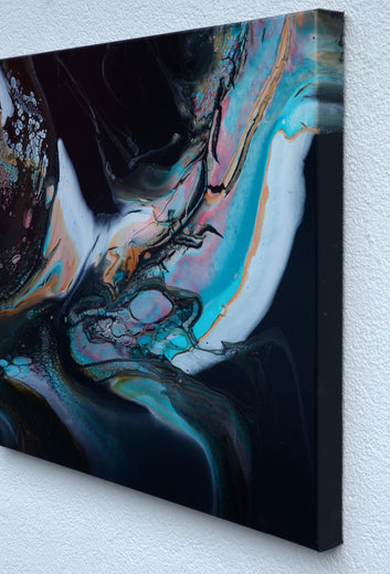 Acquiesce by Linda McCord |  Side View of Artwork