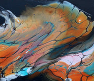 Original art for sale at UGallery.com | Surfacing by Linda McCord | $750 | acrylic painting | 14' h x 18' w | thumbnail 4
